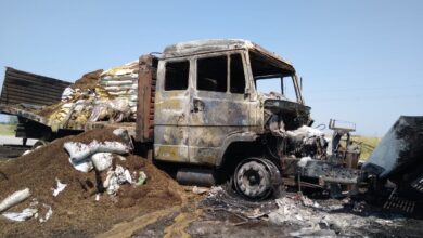 Photo of Se incendió un camión en la ruta 102